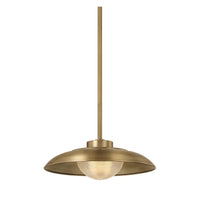 Patina Brass Bowl Pendant Light view 3