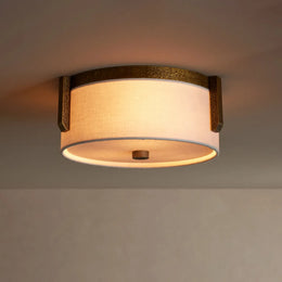 Emmet Flush Mount Brass
