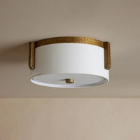 Emmet Flush Mount Brass