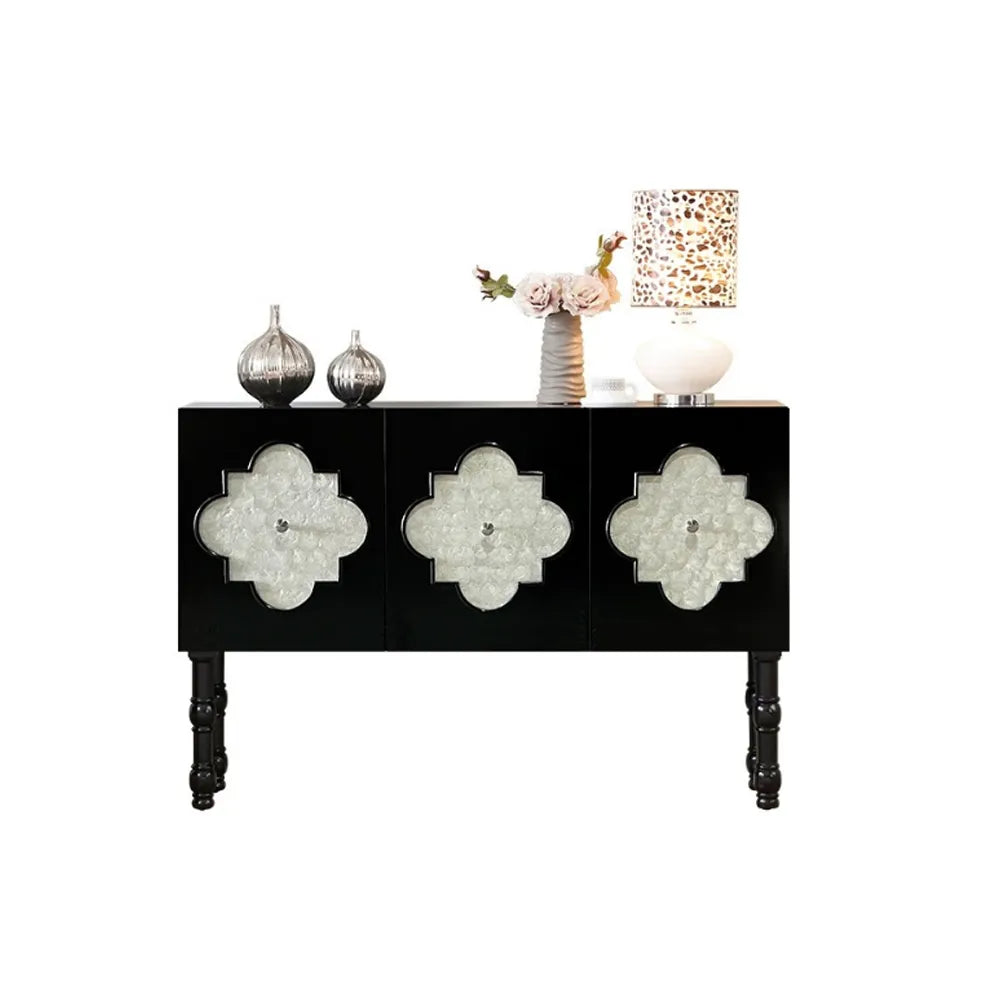 Entryway Storage Cabinet – Shell Accent Cabinet Simple Home Storage Cabinet