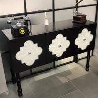 Entryway Storage Cabinet – Shell Accent Cabinet Simple Home Storage Cabinet