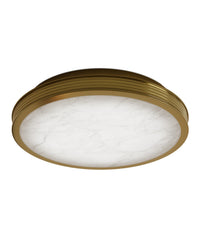 Aydan Small Polished Brass Flush Mount