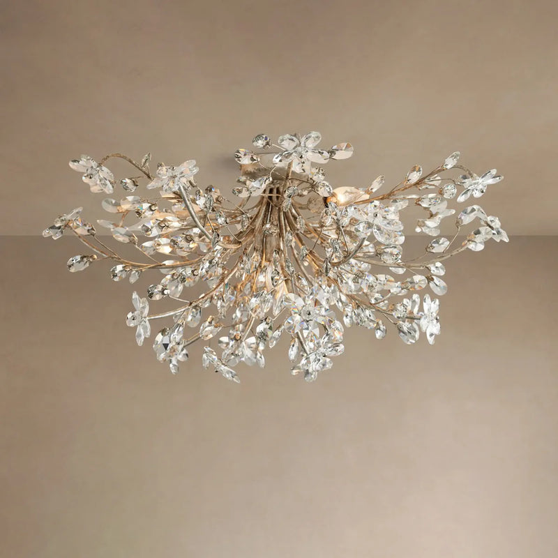 Fiore Flush Mount Silver