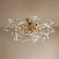 Fiore Flush Mount Gold