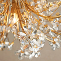 Fiore Flush Mount Gold