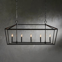 Garnet Rectangular Chandelier