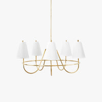 Georgiana Pleated Chandelier