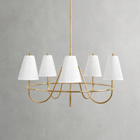 Georgiana Pleated Chandelier