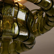 Ghiaccio Flush Mount Bronze Green