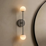 Girouette Double Sconce Nickel