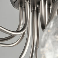Gun Black Sputnik Chandelier