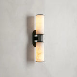Harlin Double Sconce in Alabaster Bronze