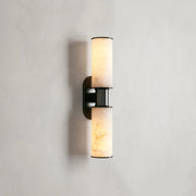 Harlin Double Sconce in Alabaster Bronze