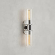 Harlin Double Sconce in Clear