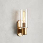 Harlin Sconce in Clear Brass
