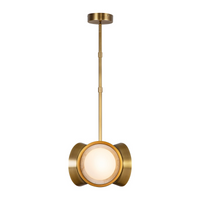 Harlow Alabaster LED Pendant