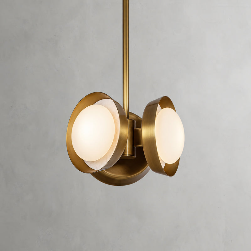 Harlow Alabaster LED Pendant
