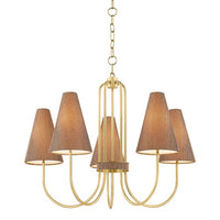 jessel aged brass chandelier