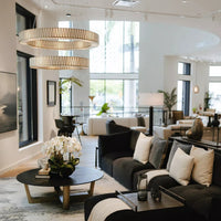 Jeunet 2-Tier Round Chandelier