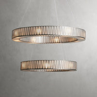 Jeunet 2-Tier Round Chandelier