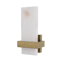 wembley led wall sconce front view