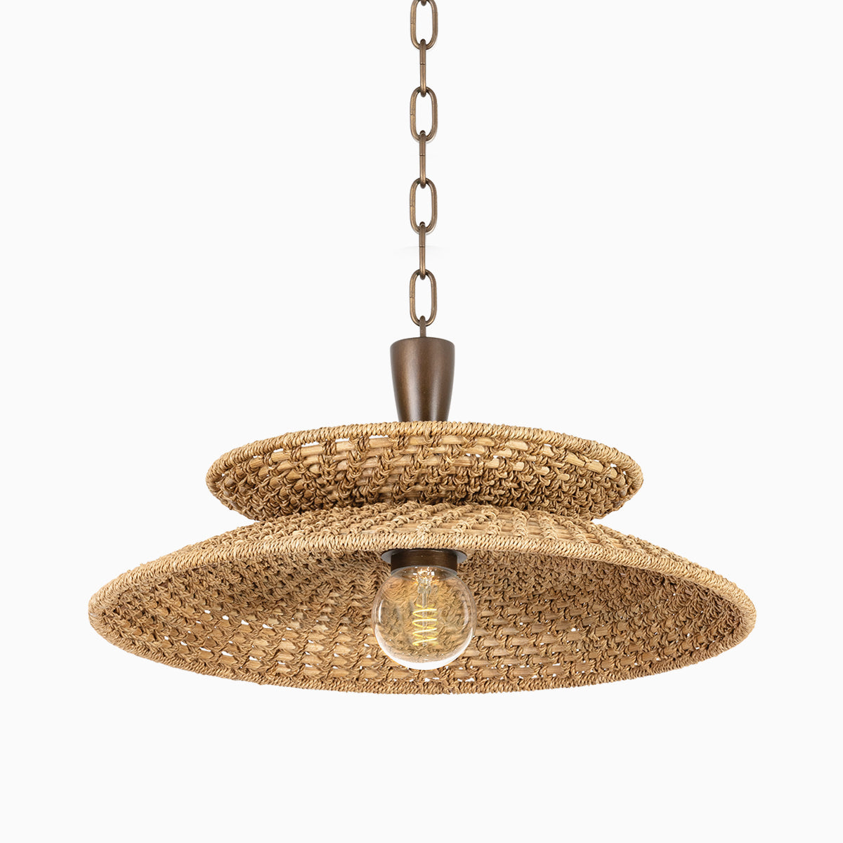Landry Transitional Cone Hanging Pendant Light