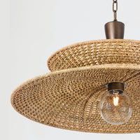 Landry Transitional Cone Hanging Pendant Light