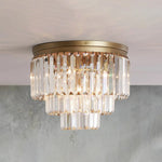 Leyland Flush Mount Brass