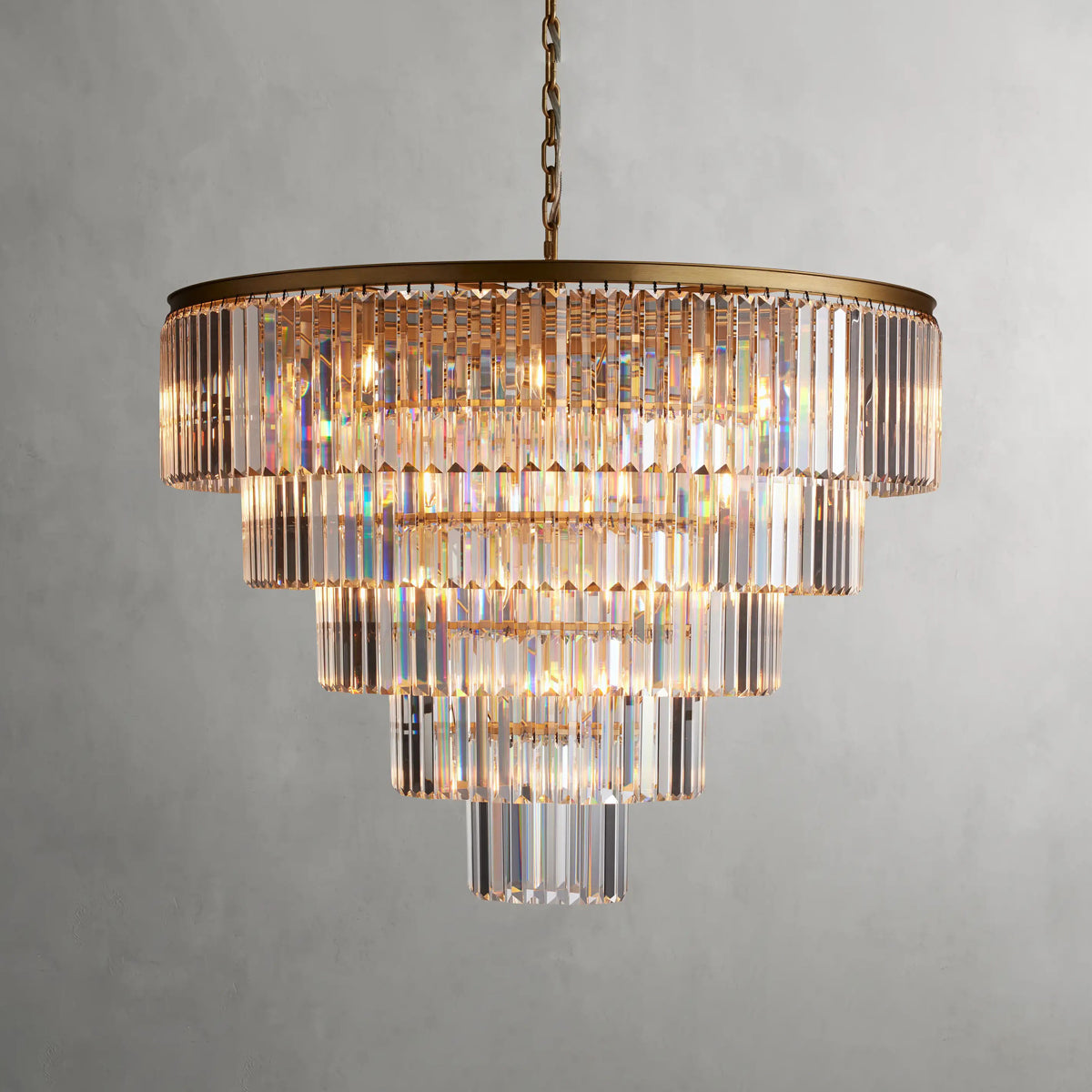 Leyland Tiered Round Chandelier