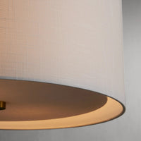 Linden Pendant Brass