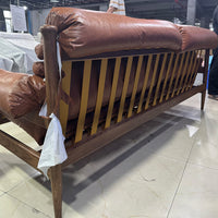 Ash Wood Loveseat Sofa image 3