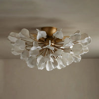 Lunaria Flush Mount Brass