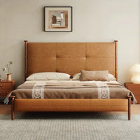 Mid-Century Ash Wood Bed Frame image 2