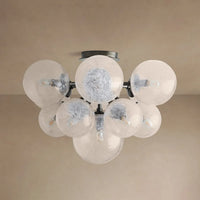 Mandoza Flush Mount Bronze