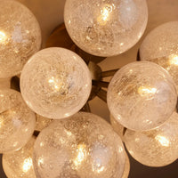 Mandoza Flush Mount Brass