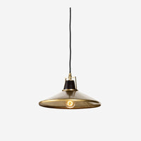 Milivia Clear Glass Dome Pendant Light