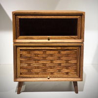 Teak Wood Nightstand image 2