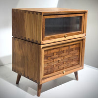 Teak Wood Nightstand image 3
