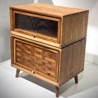 Teak Wood Nightstand image 4