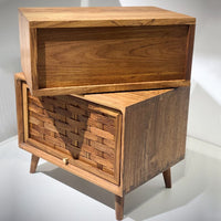 Teak Wood Nightstand image 5