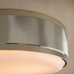 Monroe Flush Mount Polished Nickel
