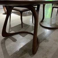 Oval Dining Table – Rustic Farmhouse Table for Dining Spaces