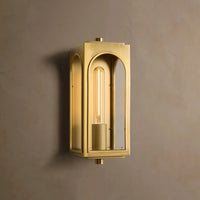 Palladian Outdoor Sconce Brass