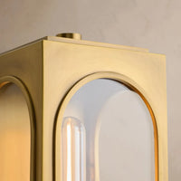 Palladian Outdoor Sconce Brass
