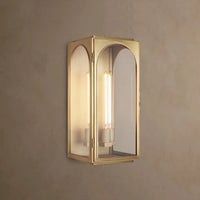 Palladian Outdoor Sconce Brass