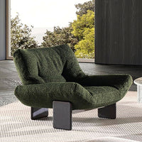 Plush Chair - Elegant Green Accent Chair & Lounge Chaise for Modern Comfort