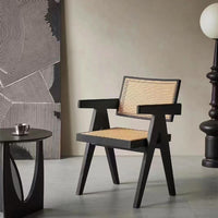 Rattan Dining Chairs - Mid Century Modern Dining Set for Timeless Dining Room