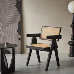 Rattan Dining Chairs - Mid Century Modern Dining Set for Timeless Dining Room