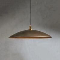 Recycled Metal Fan Brass