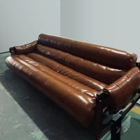 Rolled Arm Vintage Sofa image 3